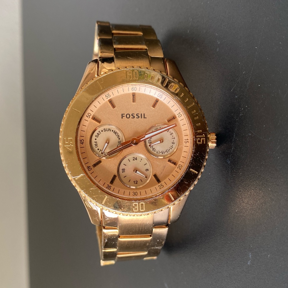 Fossil Bronze Wristwatch